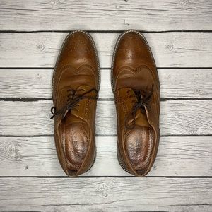 Alfani Brown Lace Up  Dress Shoes